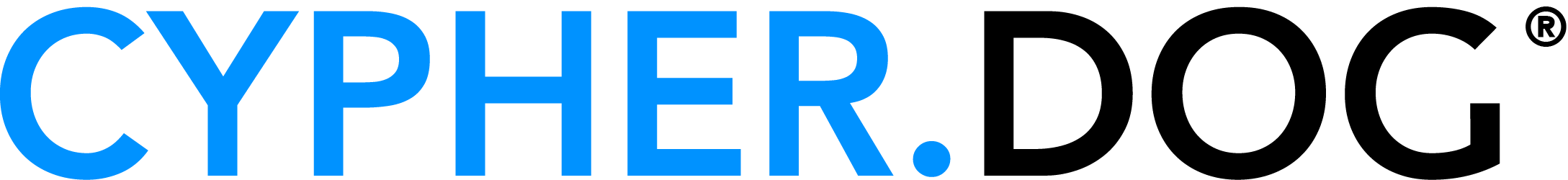 Cypherdog logo - narzędzie do szyfrowania danych